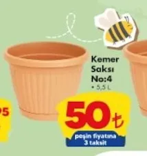 Kemer Saksı No:4 5,5 L
