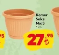 Kemer Saksı No:3 3 L