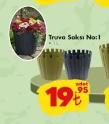 Truva Saksı No:1 1 L