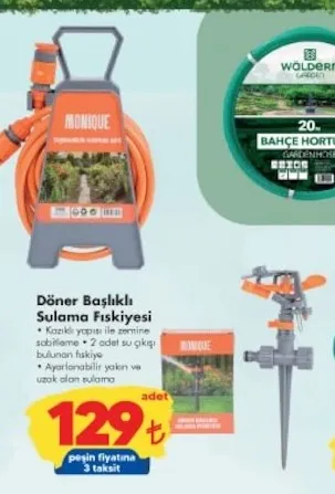 Döner Başlıklı Sulama Fıskiyesi