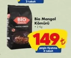 Bio Mangal Kömürü 2 Kg