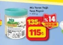 Mis Yarım Yağlı Taze Peynir 450G