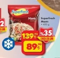 Superfresh Mantı 400 G