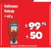 Hellmanns Ketçap 460 G