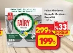 Fairy Platinum Bulaşık Makinesi Kapsülü