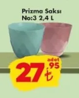 Prizma Saksı No:3 2,4 L