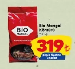 Bio Mangal Kömürü 5 Kg