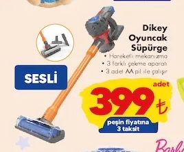 Dikey Oyuncak Süpürge
