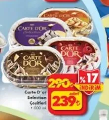 Carte D'Or Selection Çeşitleri 800 Ml