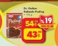 Dr. Oetker Kakaolu Puding 196 G