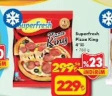 Superfresh Pizza King 4*10 780 G