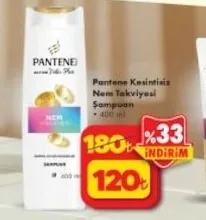Pantene Kesintisiz Nem Takviyesi Şampuan 400 Ml