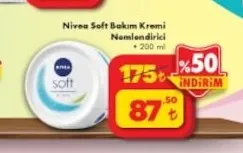 Nivea Soft Bakım Kremi Nemlendirici 200 Ml