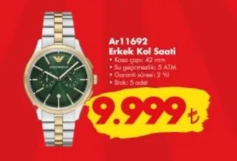 Ar11692 Erkek Kol Saati