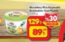 Muratbey Plus Kaymaklı Avokadolu Taze Peynir 200 G