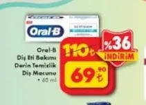 Oral-B Diş Eti Bakımı Derin Temizlik Diş Macunu 65 Ml