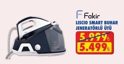 Fakir Liscio Smart Buhar Jeneratörlü Ütü