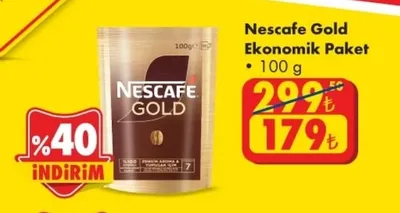 Nescafe Gold Ekonomik Paket 100 G