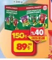 Doritos Avantaj Paketi 346 G
