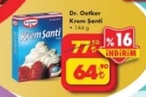 Dr. Oetker Krem Şanti 144 G