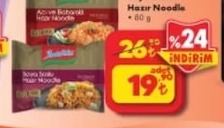 Active Baharatlı Hazır Noodle 60 G