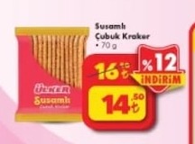Ülker Susamlı Çubuk Kraker 70 G