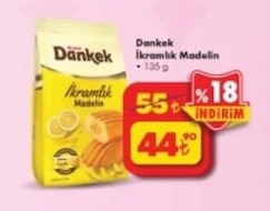 Dankek İkramlık Madelin 135 G