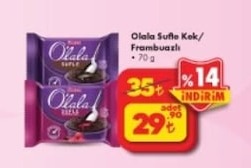 Olala Sufle Kek/ Frambuazlı 70 G