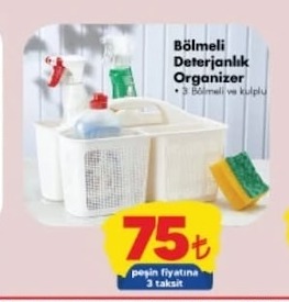 Bölmeli Deterjanlık Organizer