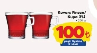 Kuvars Fincan/ Kupa 2'Li