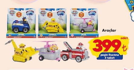 Paw Patrol Araçlar