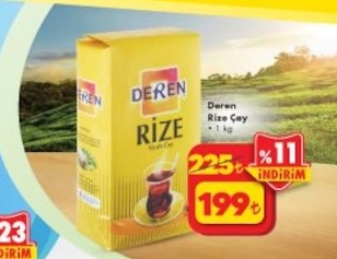 Deren Rize Çay 1 Kg