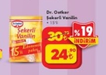 Dr. Oetker Şekerli Vanilin 15'Li
