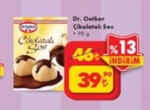 Dr. Oetker Çikolatalı Sos 98 G