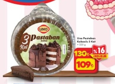 Uno Pastaban Kakaolu 3 Kat 320 G