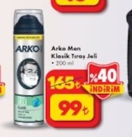 Arko Men Klasik Tıraş Jeli 200Ml