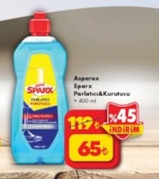 Asperox Sparx Parlatıcı&Kurutucu 400 Ml