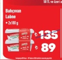 Bahçıvan Labne 2X180 G