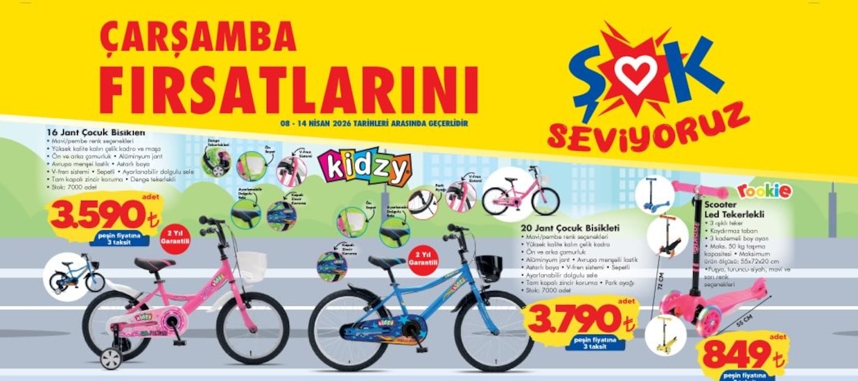 16 Jant Çocuk Bisikleti