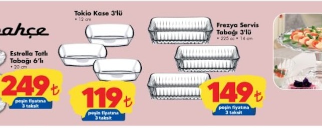 Estrella Tatlı Tabağı 6'Lı