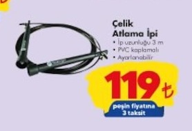 Çelik Atlama İpi
