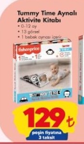 Tummy Time Aynalı Aktivite Kitabı