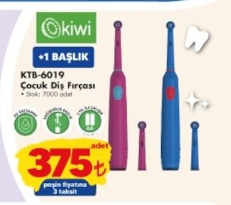Kiwi Ktb-6019 Çocuk Diş Fırçası