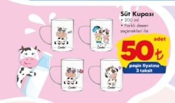 Süt Kupası 200 Ml