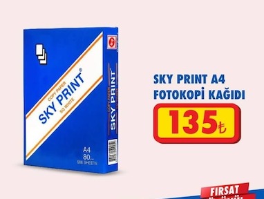 Sky Print A4 Fotokopi Kağidi
