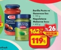 Barilla Pesto Ve Genovese Sos 190 G