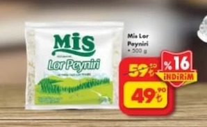 Mis Lor Peyniri 500 G