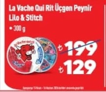 La Vache Qui Rit Üçgen Peynir Lilo & Stitch 300 G
