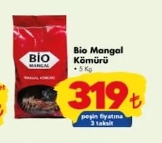 Bio Mangal Kömürü 5 Kg