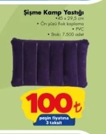 Şişme Kamp Yastığı